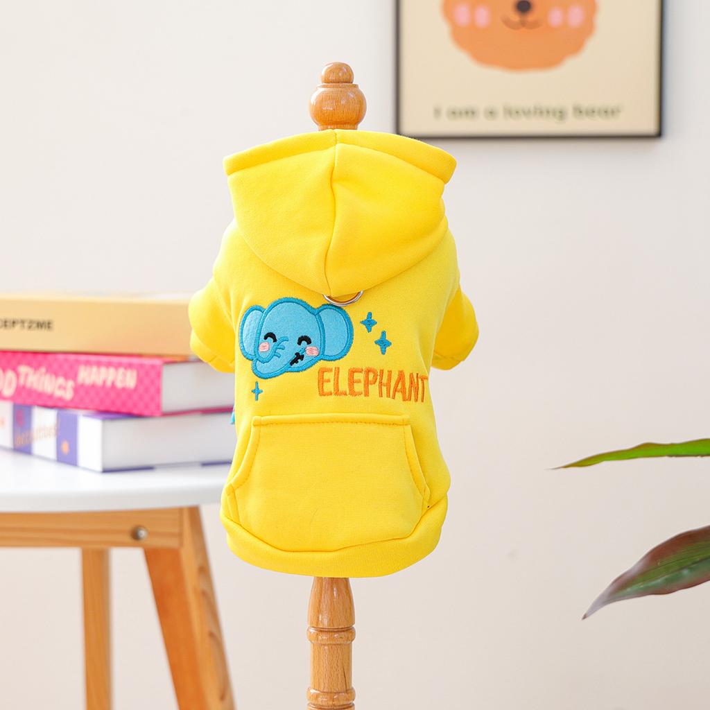 Pet clothes Autumn and winter small dog puppies happy dog cat warm comfortable clothing happy animal city sweater