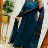Designer Party Wear Salwar Kameez Indian Women Ethnic Kurta Pant Dupatta Set
