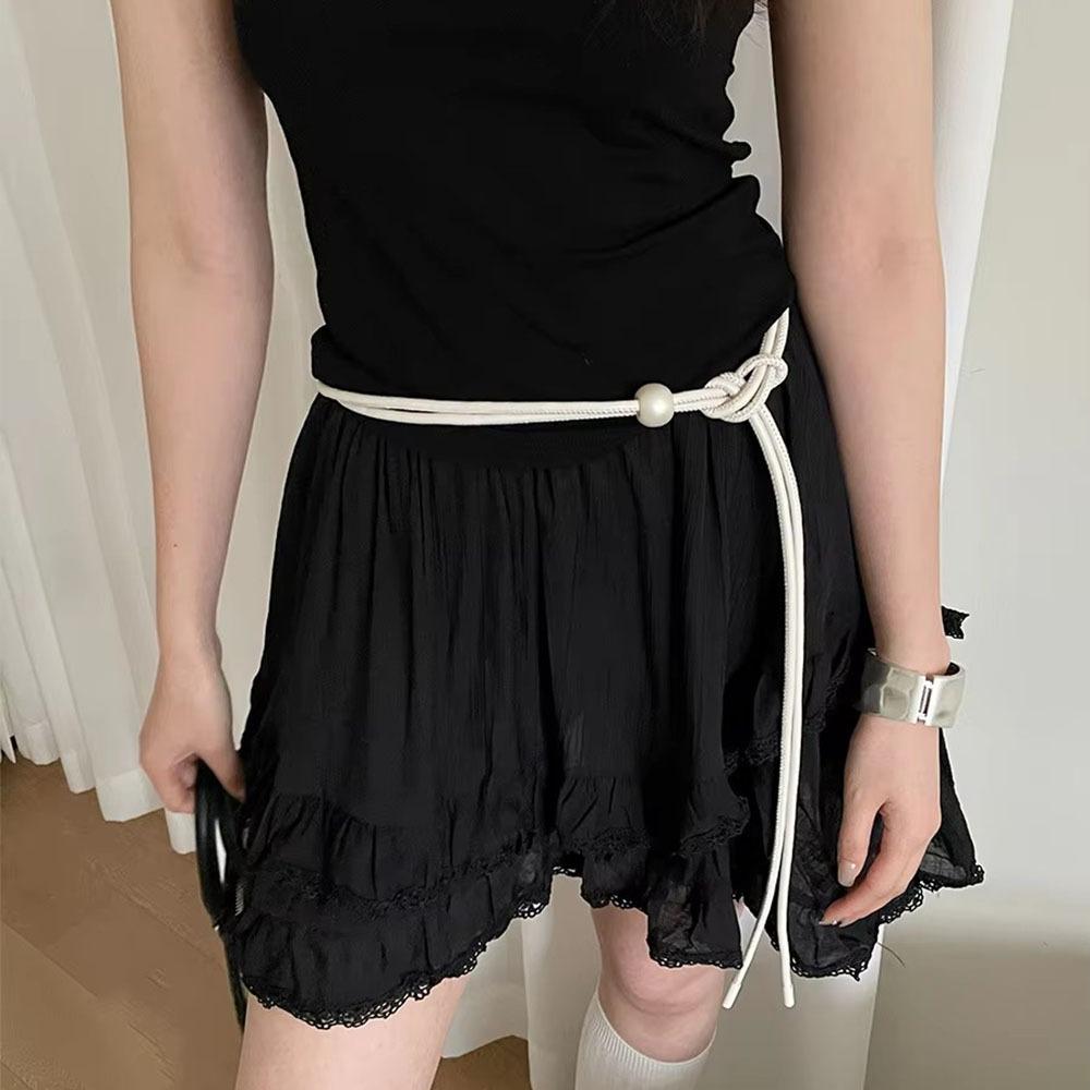 Luxury Waist Rope Waist-Cinching Dress Jeans Belt Simple Women's Belt  Streetwear