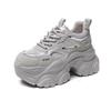 Chaussures femmes automne et hiver petites chaussures décontractées mode plateforme couleur unie chaussures de sport enfants polyvalentes