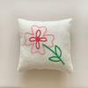 Pure Cotton Embroidered Office Cushion Pillowcase Car Cushion Cover 45X45CM Lumbar Pillowcases Sofa Pillowcase