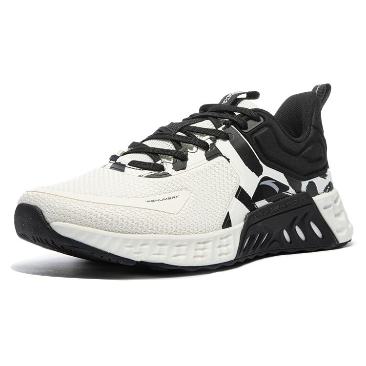 ANTA Training Shoes Men's Low top Ivory White/Black 112047786-5