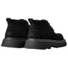 UGG Chukka Lug Leather Lace-Up Comfortable Ankle Boots Men Boots Black 1171113-BLK