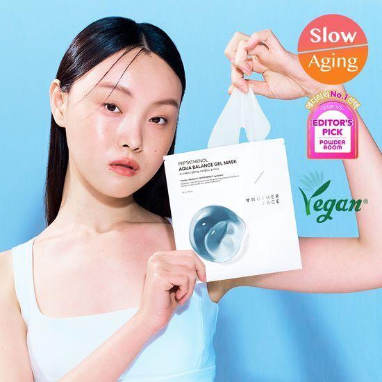 Another Face Peptatenol Moisture Balance Hydrogel Mask Pack (4 Sheets)