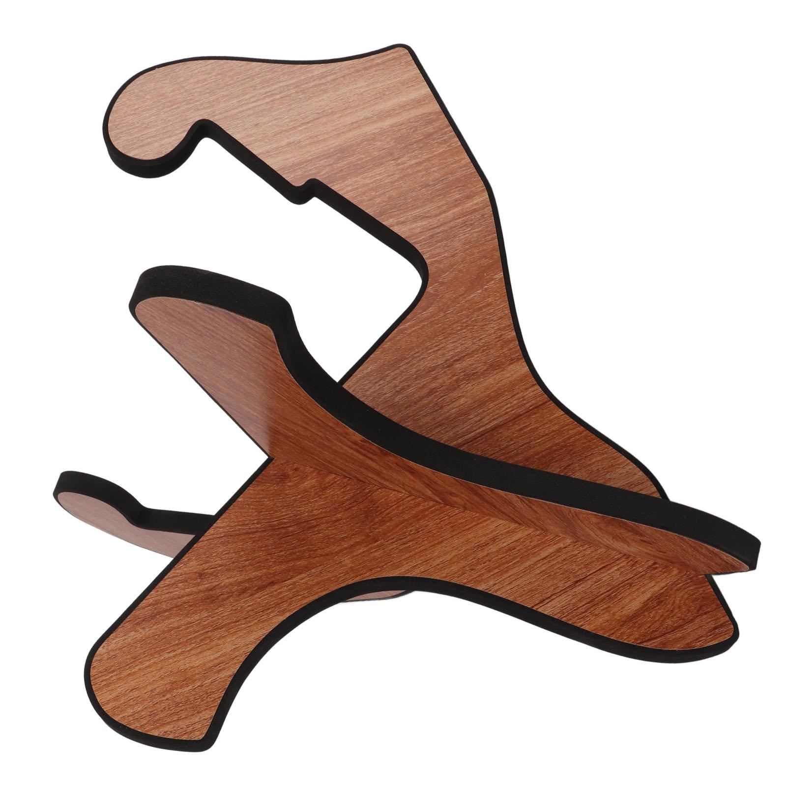 

Деревянная подставка для гитары Съемный сборочный кронштейн X-образный стиль Портативный держатель для струнных инструментовЖелтый жёлтый