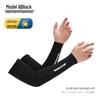 Ice Silk Fingerless Sun Protection Gloves for Men & Women: Ideal for Summer Cycling, Fishing, and Driving