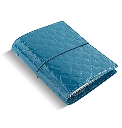 Filofax Small Domino Luxe Teal System Organizer