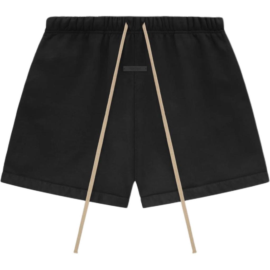 Fear of God Essentials Heavy Fleece Soccer Short Black Men Bottoms 160BT244310F