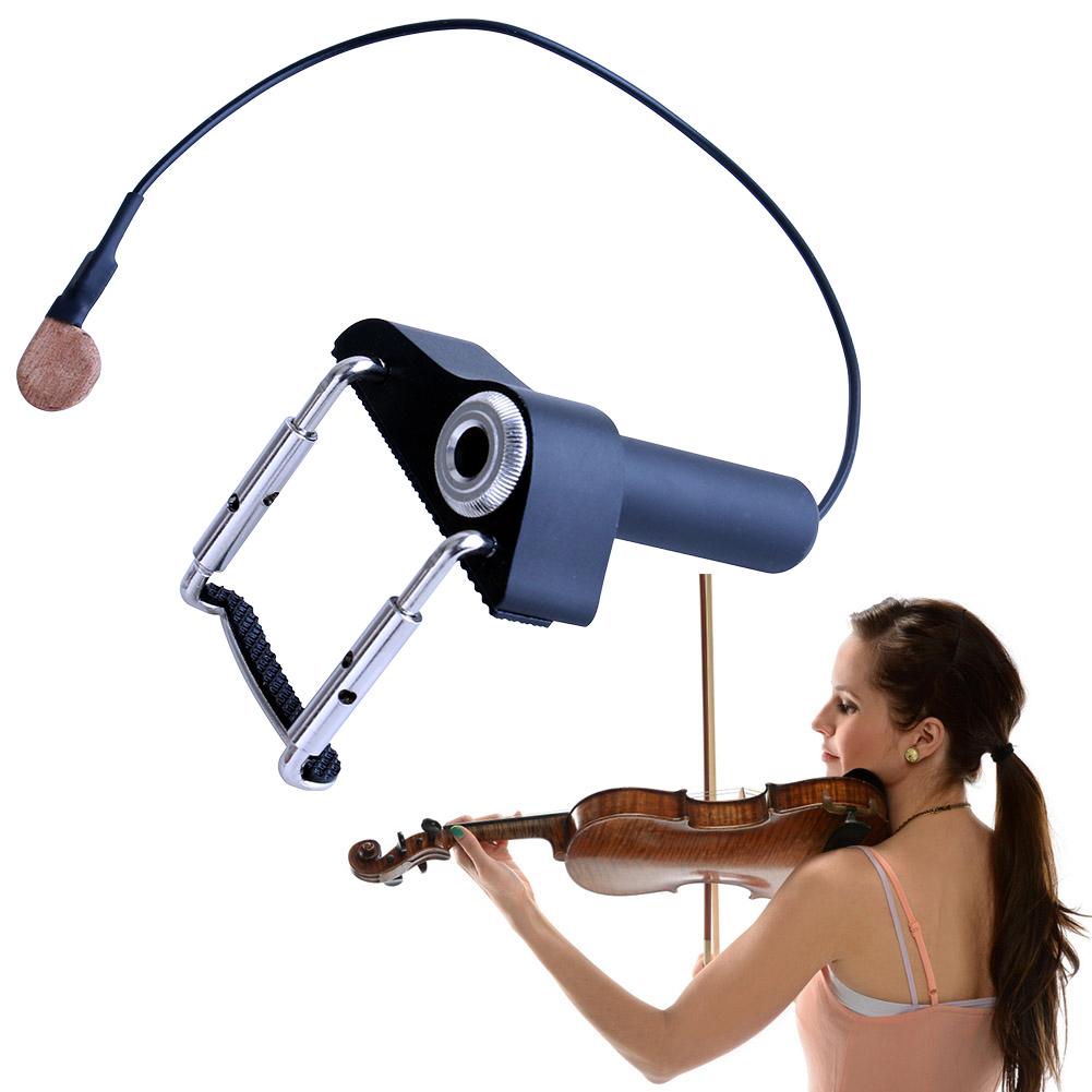 Violin Pickup Electronic Organ Pickup Musical Instrument Pickup Professional Violin Viola Pickup Violin Accessories China Mainland