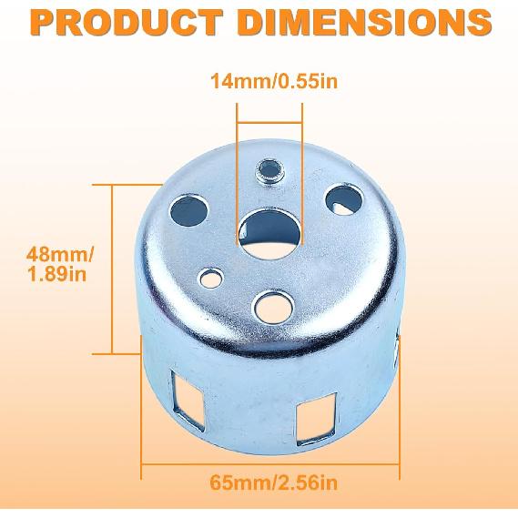 HAISHINE 3Pcs/lot Recoil Starter Flange Cup Fit Honda GX200 GX160 GX140 GX120 168F 5.5/6.5HP Engine Motors Gasoline Generator Parts