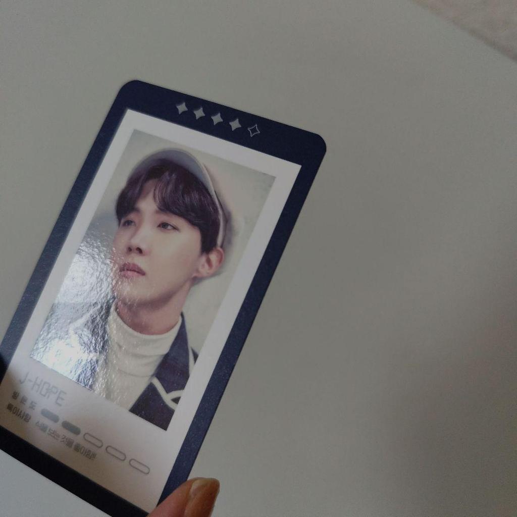 [USED] BTS2019 5th Muster GUESTBOOK CARD Hoseok