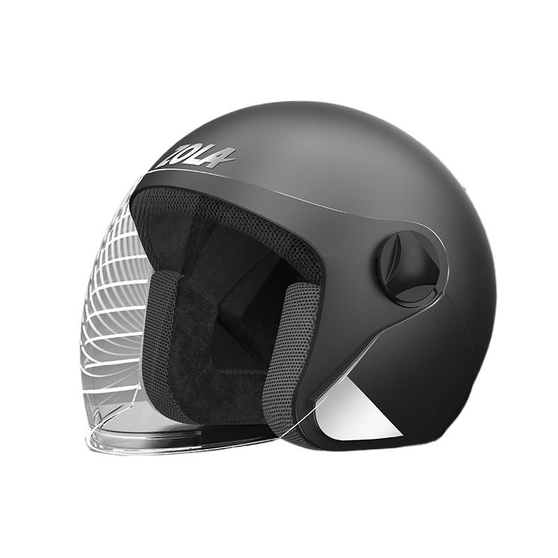 Winter Helmet Belt Scarf Electric Car Helmet Men and Women Universal Cat Ear Helmet Hard Hat