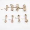 Natural Decorative Jute Rope, Round Three-Strand Twisted, Binding Rope 1mm-10mm, Various Specifications Available