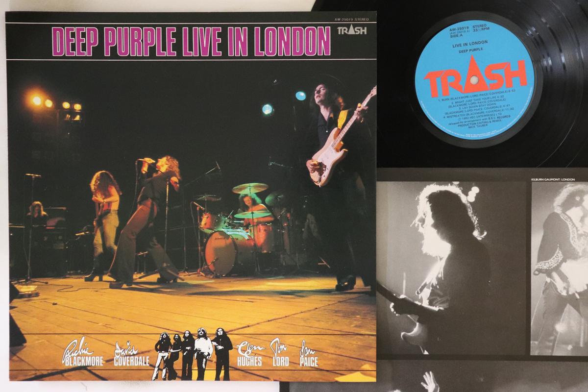 

LP Record DEEP PURPLE - Live In London AW25019 TRASH 1982 Japan Rock Used