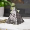 Decorazioni Figurine Piramide in Metallo Vintage Collezionismo Decorativo Piramidi Creative Regali di Compleanno Matrimonio