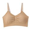 Sutiã esportivo feminino DE Cup Plus sem costura, sem aro de aço, camada única, respirável e confortável