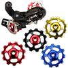 MTB 11T Bike Road Sykkel Bakgirer Aluminiumslegering Remskive Jockey Wheel