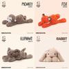 Jimni Bunny Plushie Cute Animal Stuffed Toy For Babies And Kids Bedroom Decor