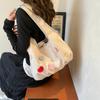Korean Version of Fashion Handbag Women's Bag New Large-capacity PU Bag Niche High-texture Shoulder Armpit Bag