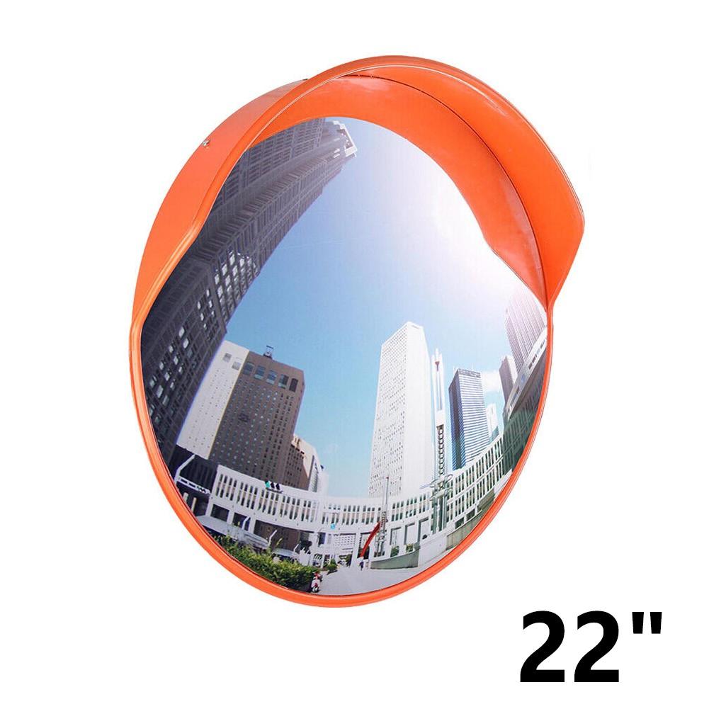 Traffic Convex PC Mirror Wide Angle Blind Spot Corner Road Parking Safety 22" 18"