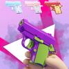 Non-Toxic Children'S Toy Guns Model 3D Mini 1911 Gravity Printing Fidget Toy For Kids Adults Stress Relief Toy Children Decompression Gift
