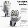 Breathable Fingerless Cycling Gloves for Women Men Summer Spring Gym Yoga Fitness Non Slip Sport Bicycle Gloves