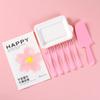 Disposable Birthday Cake Plate & Cutlery Set - 50 Packs