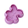 4pcs/set Gingerbread Man Plunger Biscuit Christmas Baking Mould Cake Mold Cookie Cutter