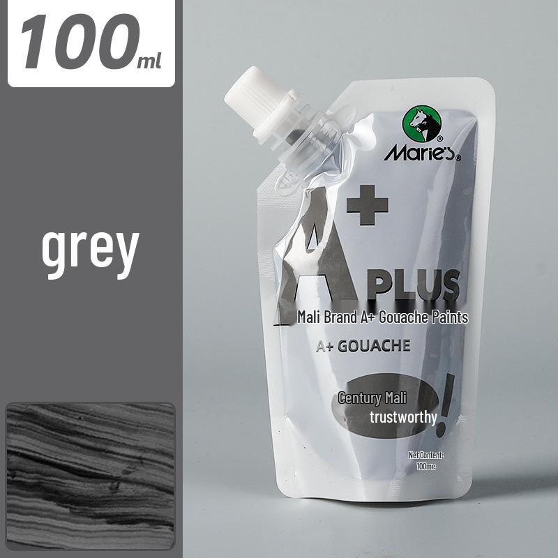 Mali 100ml Washable Gouache Paint Set for Kids - Squeeze & Refill Jelly Pack