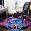 1pc Fantasy Forest Office Round Area Rug, Under Office Chairs Bedroom Living Room Home Decor, Room Deco, Available In Various Sizes