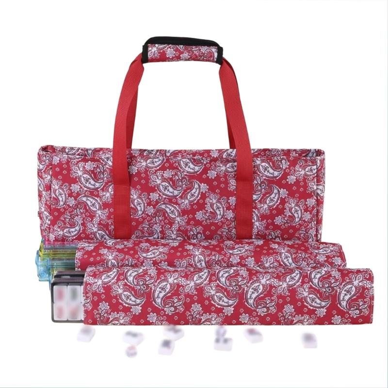 

Easy Transport Mahjong Holder Featuring Multiple Sections For Simple Movement And Organized Storage A