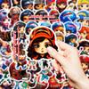 50 Cute Rugby Players Graffiti Stickers Sunshine Girls Stickers
