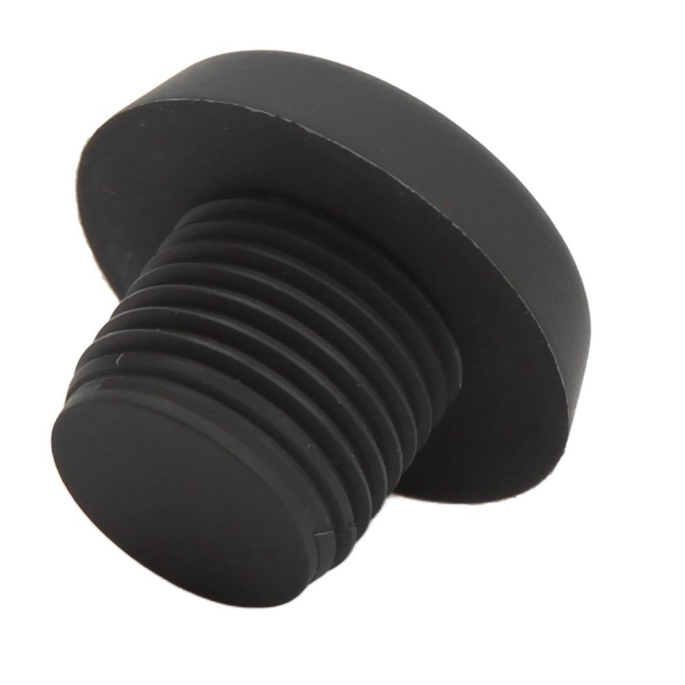 2 Pcs 27×20mm Billiard Cue Rubber Plug Black Pool Cue Bottom Bumper Stick Butt Replacement