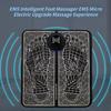 Electric EMS Foot Massager Pad Electrical Muscle Stimulation Foot Massager USB Charging Portable Feet Acupoints Massage Mat