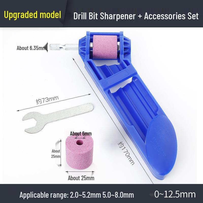 Portable Drill Bit Grinder for Straight Shank Twist Drills