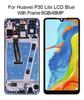 Lcd Display Screen Frame For Huawei P30 Lite 48mp Blue