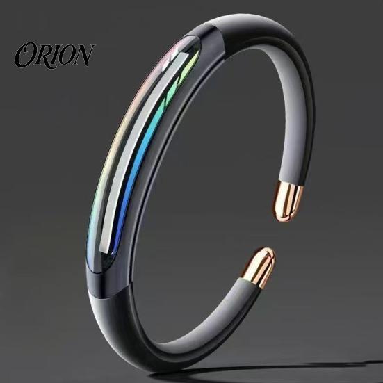Refillable Essential Oil Bracelet Mosquito Repellent with Plants Oil, DEET-Free Silicone Wristband Wearable for Kids Adults, Bangle Outdoor