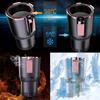 Car Cold Hot Cup Touch Screen Beverage Can Smart Digital Display Car Cup Holder Cooler Heater Home Camping Travel Car Cup Holder