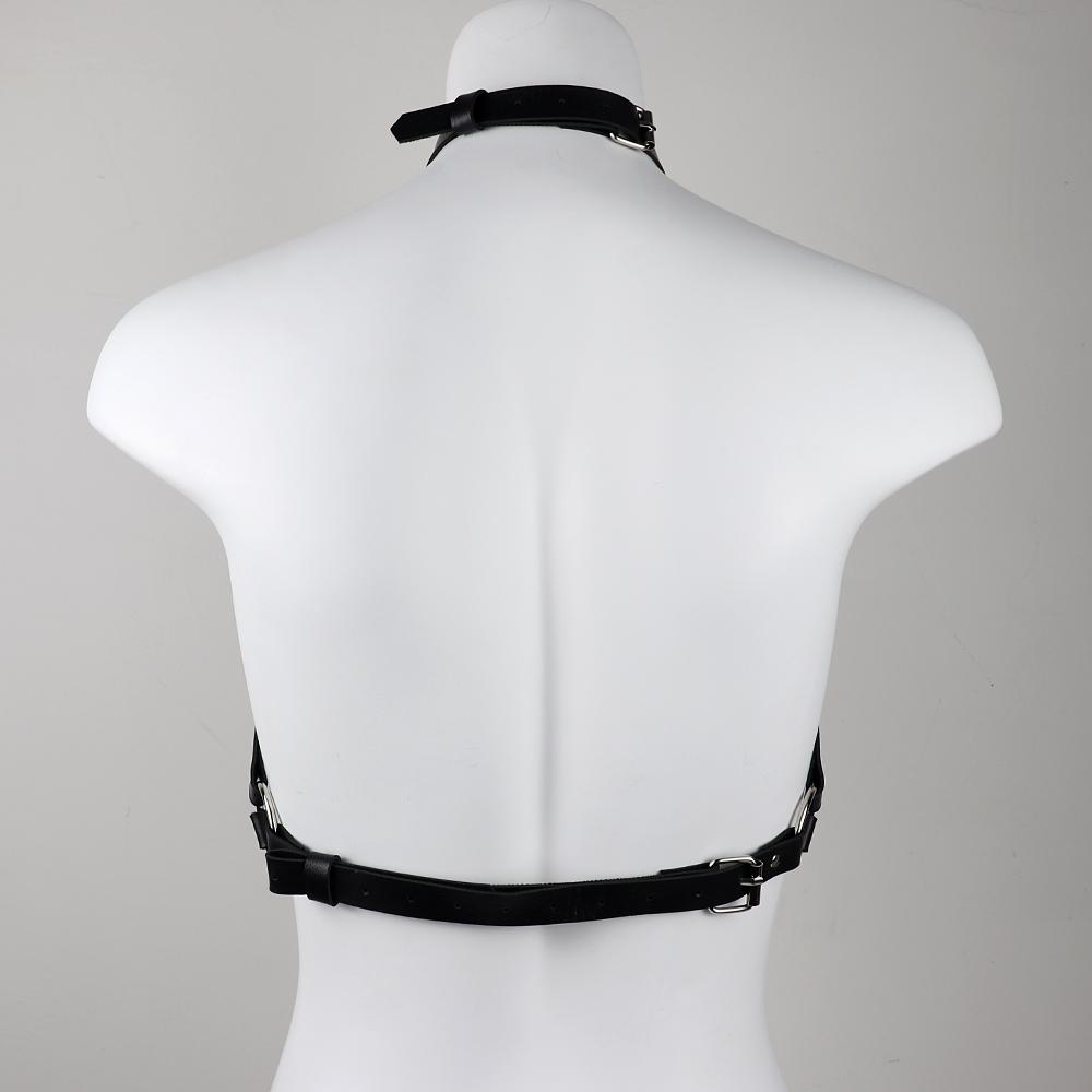 Bdsm Leder Körper Harness für Frauen Sexy Bondage Dessous Strumpfband Erotische Harness Frau Käfig Taille Hosenträger Gothic Kleidung
