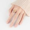 Adjustable Rotate Freely Women Finger Ring Rotating Ring Anti-stress Spinning Anxiety Ring
