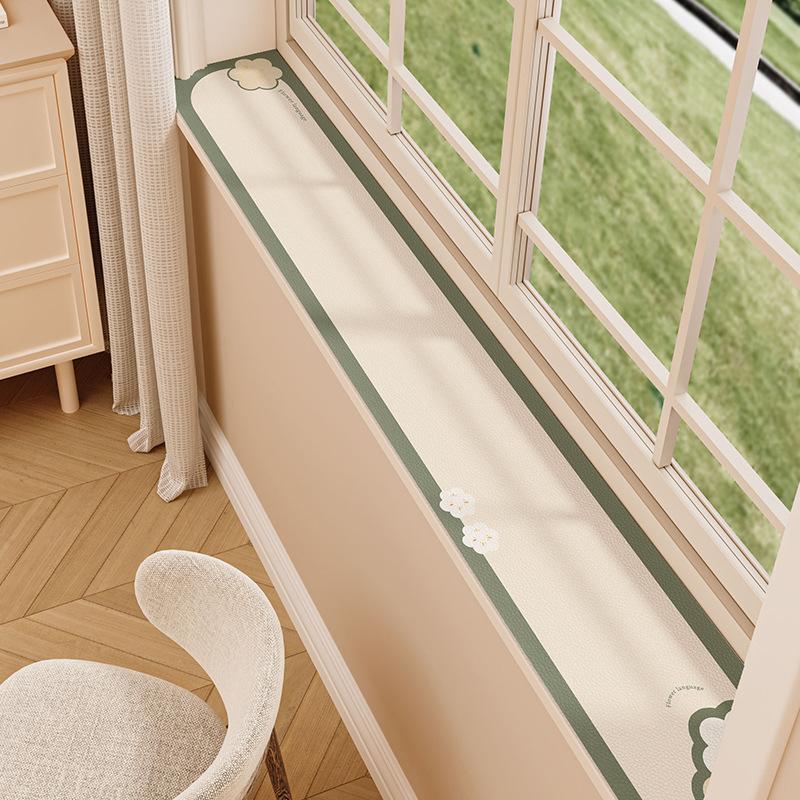 Bardzo Wąska Podkładka na Parapet Wodoodporna Podkładka Ochronna Przed Kurzem Podkładka Ochronna Ochrona Przed Słońcem Miękka Bez Diatomowa Zmywalna Podkładka na Parapet