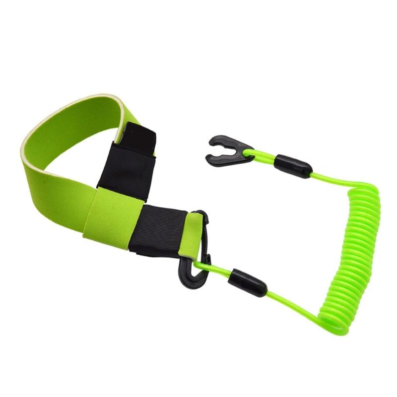 Boats Motor Kills Stop Switches Key Rope Versatile Neoprene Emergencies Stop Cord for Personality Watercrafts and Boats