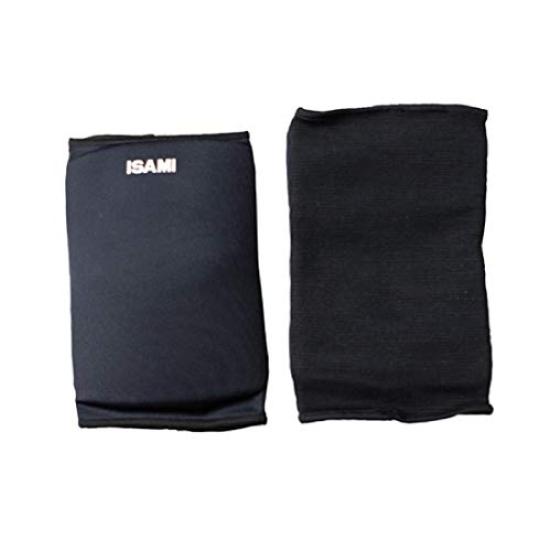 Isami Knee Cap Foot and Shin Support for Martial and MMA L-120 Guard, Arts, Karate, Kickboxing, (Free Size, Black)