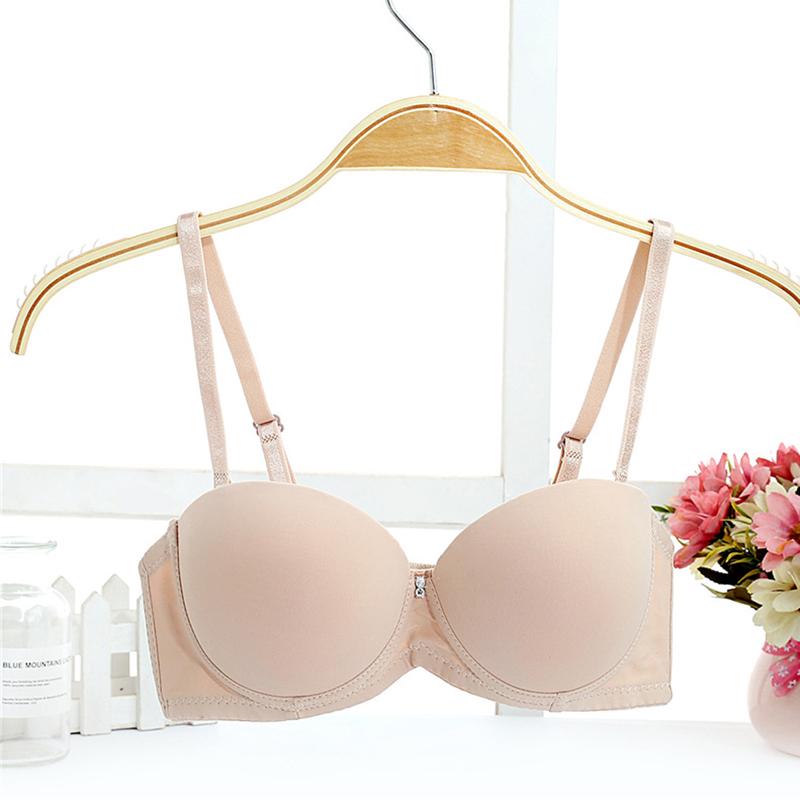 Buy 1/2 Half Cup Smooth No Trace Small Chest Bra Comfortable Girl