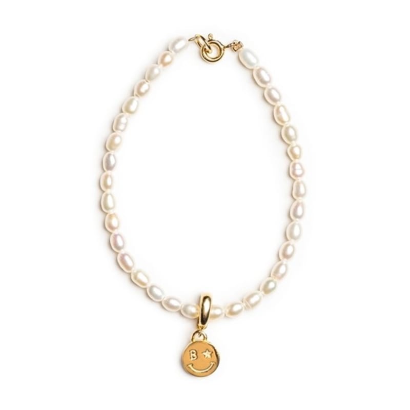 BONBEAU Breeze pear simple layered bracelet layered rice grain freshwater pearl bracelet 4mm 5mm