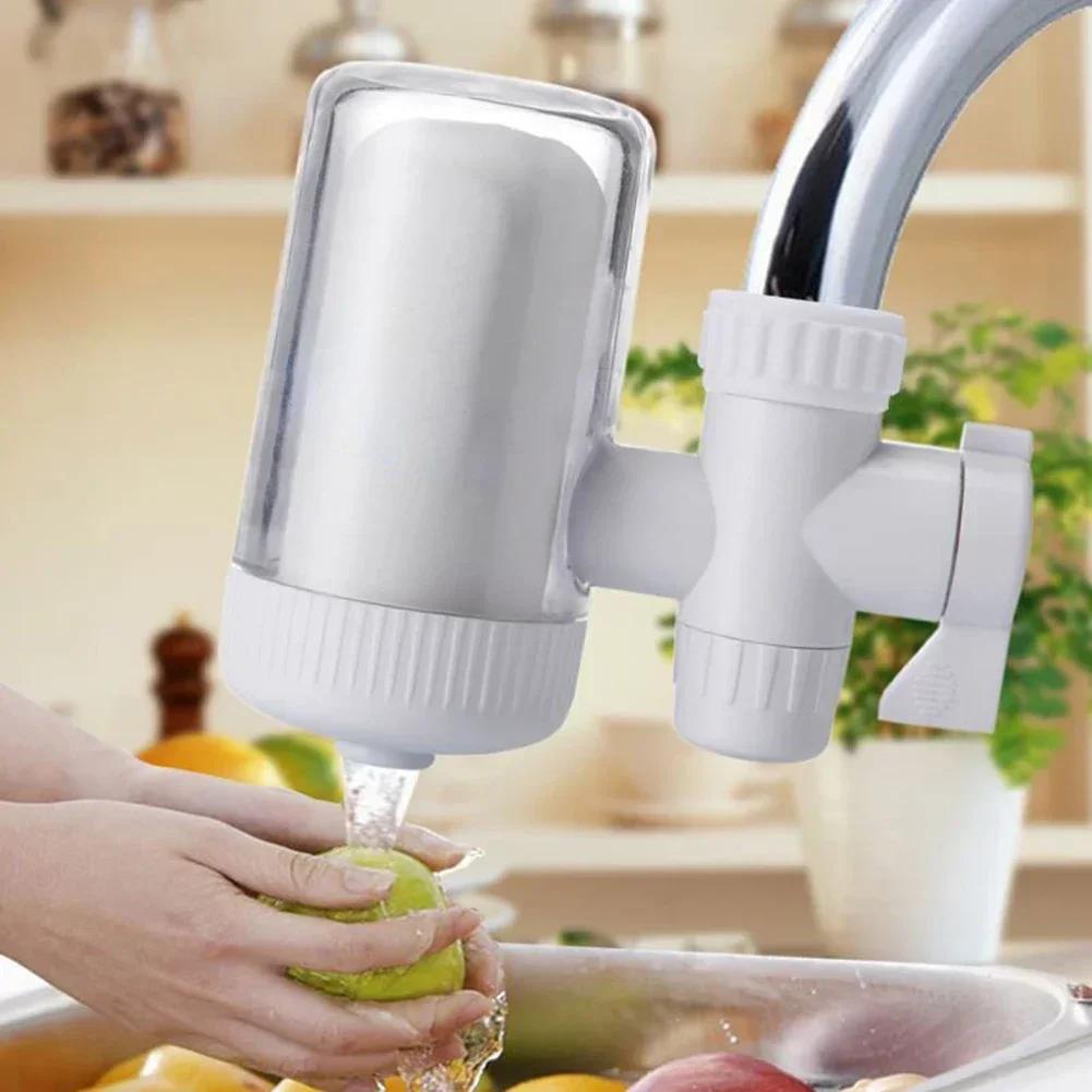 1PC Faucet Filters 11.5*10cm Home Kitchen Faucet Filter Washable Replacement Tap Long-lasting Filter Water Purifier Filters