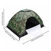 Tent Single-Layer Shelter Portable for Hikers