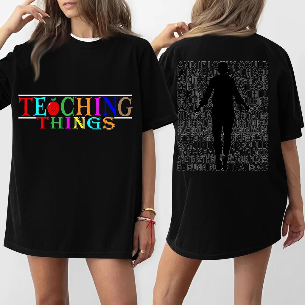 Women's Round Neck Printed Short-sleeved T-shirt Top