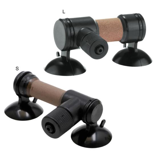 Aquarium-Zerstäuber mit zwei Saugnäpfen, Wasserpflanzen, Kunststoff, CO2-Diffusor, Tessellator, Zerstäuber, Aquariumzubehör