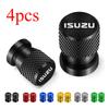 4Pcs Car Wheel Tire Valve Caps Tyre Stem Covers Airdust Waterproof For Isuzu D-MAX WFR VAN NFR ATV TROOPE Auto Accessories